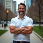 Mark showing weight loss results with Mitolyn – happier, healthier, slim body transformation.